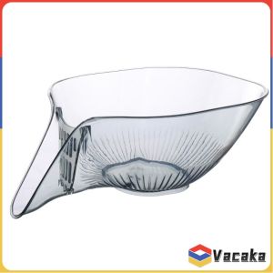 Vacaka Multifunctional Drain Basket Kitchen Vegetable Basin Creative Fruit Plate for Washing Vegetable