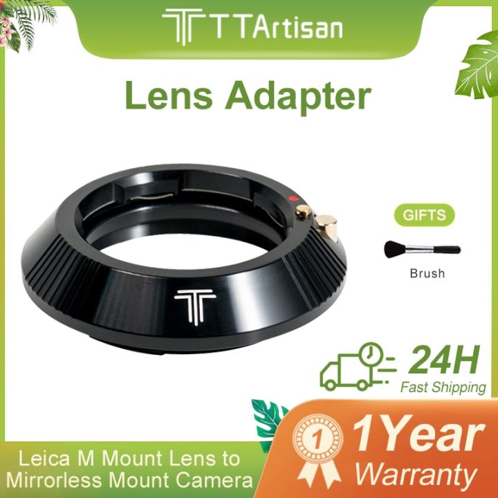 Ttartisan Lens Adapter Ring M-E M-RF M-FX M-GFX M-Z M-L For