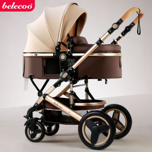KAPOK Deluxe Large Space Stroller - Lightweight Foldable Flip Seat Sit and Lie Designed for Newborn Babies