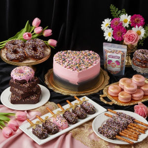 Date Night - Candy Sprinkle Mix - Edible Decor Candy Cake Sprinkle Mix Valentines Decor Candy Cupcake Decor 50g