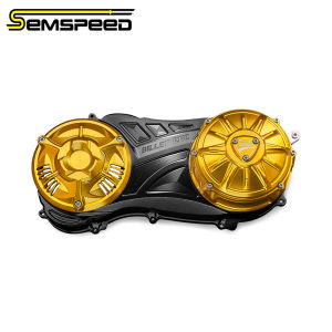 SEMSPEED Motorcycle CNC Crankcase Cover Crank Case Engine Guard Protector For Yamaha Aerox NVX SP 2025-2026