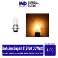 Lampu-Bohlam Depan T19 12V-12 V-Volt-35 Watt-W-35W Lampu Kuning. 