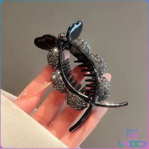 Need. Bow Hair Bun Clip Rhinestones Ponytail Hair Clip High End Hairpin