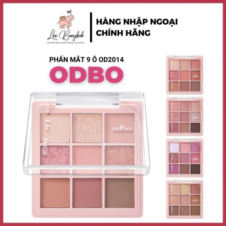 [Nội Địa Thái] Bảng Phấn Mắt 9 Ô Odbo Shadow & Me Palette OD2014 Màu ...