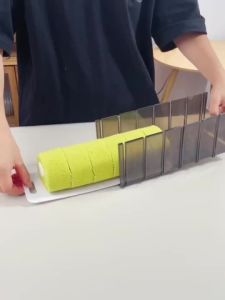 【Ship in 24H】蛋糕卷分割器瑞士卷专用切片神器切割器模具辅助工具商用烘焙厨房
