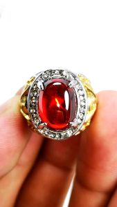 Batu permata Merah Siam Star sapphire Bangkok chatam kristal top playing hight Quality