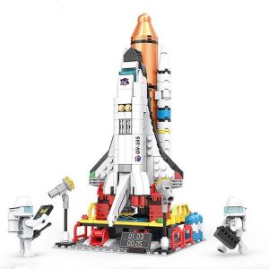 Spaceship Rocket Creative Building Blocks Toy / Educational Toy /火箭模型积木