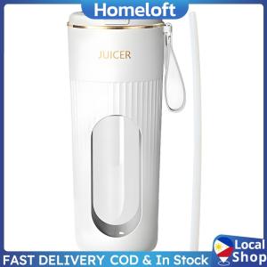 340ml Portable Juicer Electric Juicer Cup 1200mAh Mini Electric Juicer 14 Blades Juice Extractor for Home Office Travel