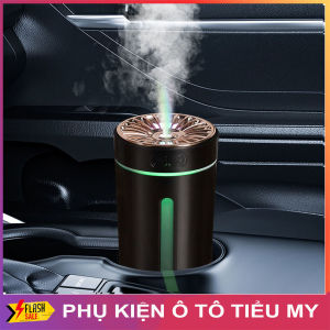 (HCM) Máy xông tinh dầu máy khuếch tán tinh dầu Làm Ẩm Không khí khử mùi xe hơi văn phòng Dung Tích 300ml có đèn led