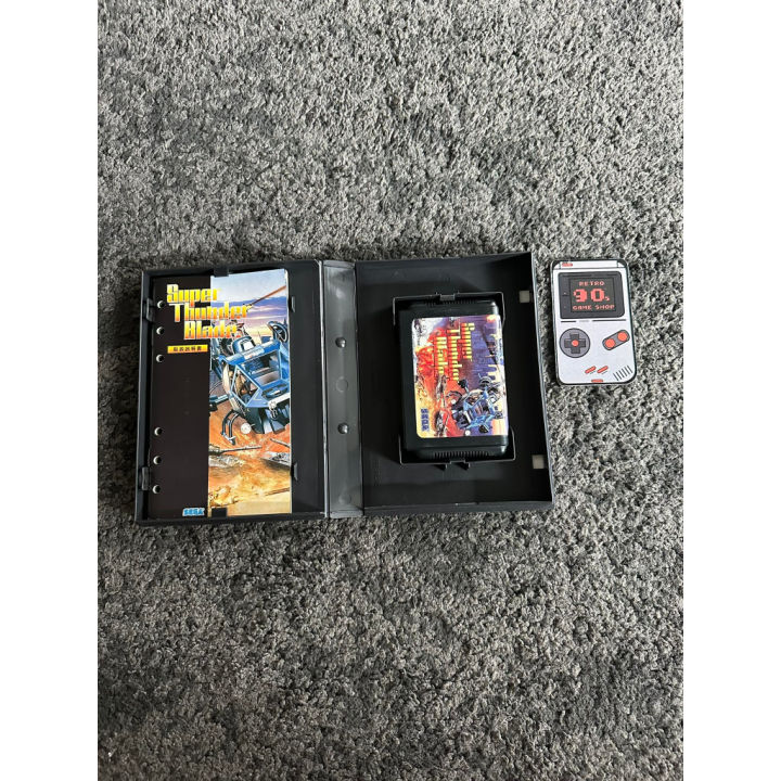 Sega%20Cartridge%20Megadrive%2016%20Bit%20%20Super%20Thunder%20Blade%20Boxed%20/%20Japan%20-%20Image%204