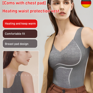 Autumn and winter warm vest womens bottoming suspender plus fleece vest with chest pad