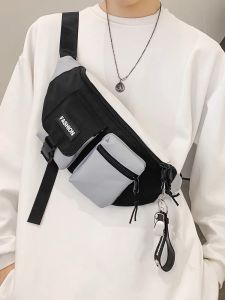 กระเป๋าคาดอก กระเป๋าสะพายไหล่ กระเป๋าเป้สะพายหลัง ขนาดเล็ก สไตล์ญี่ปุ่น กระเป๋าแฟชั่น  แฟชั่นสําหรับผู้ชาย และผู้หญิง