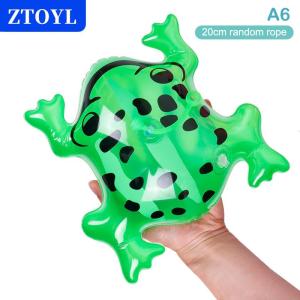 [COD]🔥🔥🔥ZTOYL 1Pc 11 20cm Inflatable Frog Luminous Balloons Swimming Pool Party Water Game Balloons Beach Sports Shower Frog Fun Toys for Kids