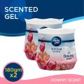 Ambi Pur Room Fresh Gel Fresh Air Refreshing Gel Relaxing 180gx2 Value Pack (Lavender / Lemon / Downy / Lemongrass / Rose / Spring Bloom / Fresh Field). 