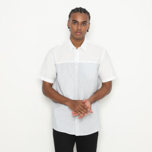 RBJ Kemeja Salur Kombi Regular Fit Pria