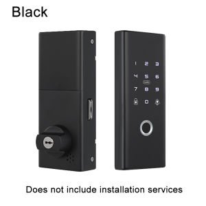 RAYKUBE P1 Digital Gate lock TTlock APP / Linked Unlock / Fingerprint gate lock / installation service /Free Gift Remote