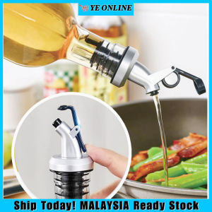 1 Pcs Oil Bottle Stopper Lock Plug Seal Leak-proof Push Type Rubber Nozzle Wine Oil Leak-Proof Oil Bottle Stopper