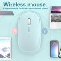 YOOGOO Mouse Wireless Gaming 2.4GHz Optical 800 - 1600DPI Mouse Gaming Untuk Windows Silent Mouse Untuk PC Laptop. 