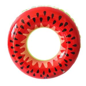 Inflatable Phao bể bơi họa tiết dưa hấu Ống Phao phao bơi Phao bể bơi tức là bơi ống Nhẫn bên trang trí