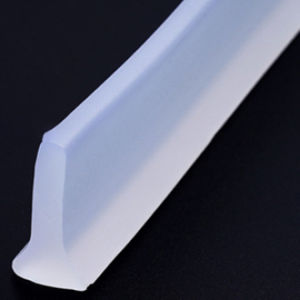 Curved Barrier for Shower Room Separation