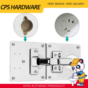 2pcs 90° Concealed Hinges Cabinet Cupboard Door Bridge Cabinet Hinge Self closing door hinges COD (with screw)