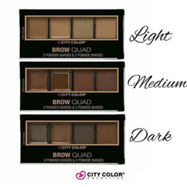 City Color Brow Quad Lazada PH