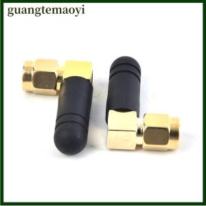 guangtemaoyi 2pcs Mini cao su 3dBi 2.4GHz Wifi Ăng-ten SMA nam Router Bluetooth Ăng-ten