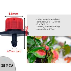 Variety Style Adjustable Irrigation Sprinkler Garden Emitters Stake Dripper Micro Spray Rotating Nozzle Watering Arrow