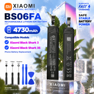 Original Xiaomi BS06FA 4730mAh Battery Replacement for Black Shark 3 Black Shark 3S Li-ion Rechargeable Battery Repair Tools