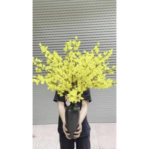 Bình hoa mai mỹ giả cắm sẵn - Cây giả hoa lụa Decor trang trí nhà cửa