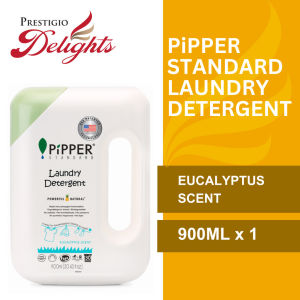 Pipper Standard Laundry Detergent Eucalyptus Bottle 900ml