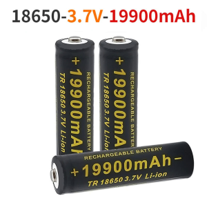 18650 3.7V 19900mAh rechargeable lithium-ion battery 18650 Button Top Applicable to electronic devices and the like