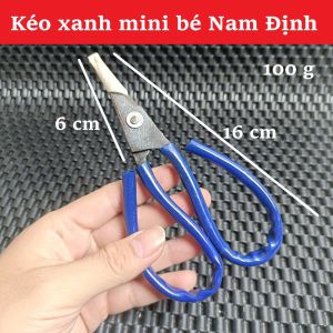 Kéo Cắt Chỉ Kéo Tỉa (6x16 cm) Thủ Công Nam Định Mini Bền Đẹp - Dụng Cụ May Vá Văn Phòng Phẩm Tiện Lợi