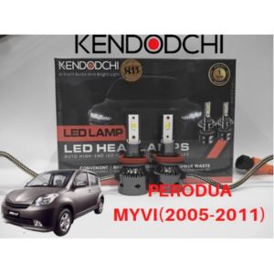 🔥READY STOCK🔥KENDODCHI 2Pcs H11 LED Car Headlight FOR PERODUA MYVI(2005-2010) product by Malaysia