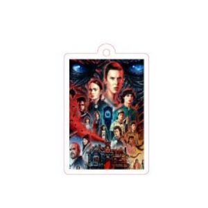 [COD]  Stranger Things Acrylic Keychain Hellfire Club Eddie Movie Merchandise Support Pendant Wholesale