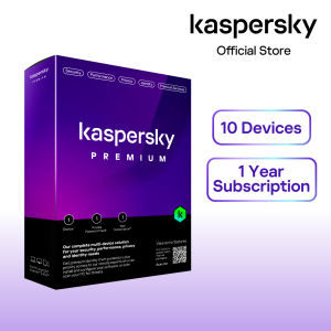 Kaspersky Premium | 10 Devices | 1 Years | Anti-Phishing and Firewall | Unlimited VPN | Password Manager | Parental Controls | 24/7 Support | PC/Mac/Mobile | Online Code