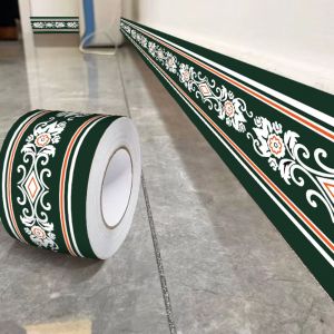 NOBLEE Thickened Wall Base Self Adhesive 10 Meter Skirting Line Fashion Anti-collision Corner Line Living Room