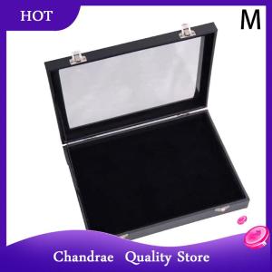 [Chandrae] Pin Medal Display Case Badge Storage Box Transparent Dustproof Pin Display Box For Medal Jewelry Collection Display Frame