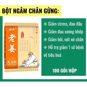 100 Gói Thảo Dược Ngâm Chân Đông Y - Ngải Cứu Gừng Hoa Nghệ Tây Cỏ Ích Mẫu - Thải Độc Giảm Đau Nhức Khử Mùi Hôi Chân