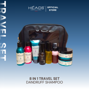 HEADS Botamix Miniature Shampoo Set (Travel Set) For Hair Loss | Dandruff | Dry & Damaged Hair | Oily & Sensitive Scalp