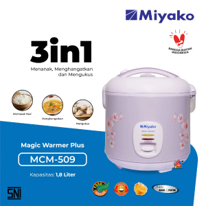 Magic Com Miyako MCM 509 (18 Lt) / Rice Cooker Miyako MCM 509 TS