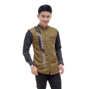 PROMO GEDE GEDEAN-BEST SELLER-Baju Koko Pria Lengan Panjang / Baju Koko Palestina DRAGON / Baju Koko Motif Terbaru 2023 Termurah