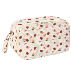 Large Fabric Pencil Case Light Weight Pen Pouches Pencils Organiser Bag Travel Makeup Bag For School Office Travel