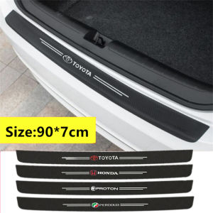 Ann-Car 1PC Universal Pedal Sticker Door Sill Door Trunk Anti-Wear Scratch Protection Strip Car Decoration Supplies