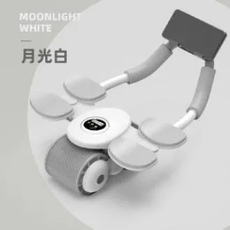SG[READY STOCK]2024 Upgrade the new multi-functional Abs roller abdominal wheel automatic rebound abdominal training auxiliary exercise trainer