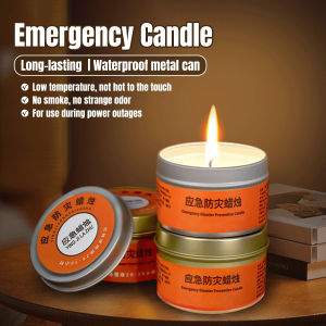 Moda Emergency Candle Survival Candle for Home Fishing Smokeless Odorless 1Pcs