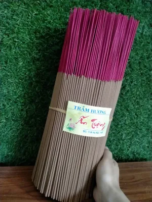 1kg nhang trầm hương huế + Tặng 5 nụ trầm Vĩnh Thuận Phát ( THƠM DỊU NHẸ ÍT KHÓI không hóa chất 700 cây )