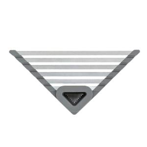 Không gian hiệu quả Silicone có thể gập lại máng thoát nước tam giác ổn định cấu trúc cho trái cây phụ kiện lưu trữ