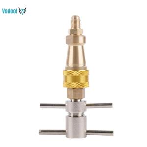 1/4 Inch Refrigerator Quick Connector Brass Quick Connect Adapter Refrigerator Quick Connection Tool for Refrigerators and Cleaning Applications [Vodool Official Center]