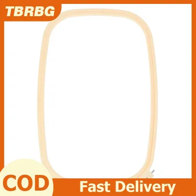 TBRBG [Buy 4 get 4%]Q R 5ขนาดพลาสติก DIY เย็บปักถักร้อยสแควร์รูปร่างงานปักครอสติชสะดึงแหวน